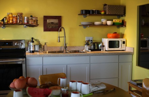 Desert Hot Springs Cottage | Refurbished Midcentury Mod. homestead. With 180° views between PS & Joshua Tree.