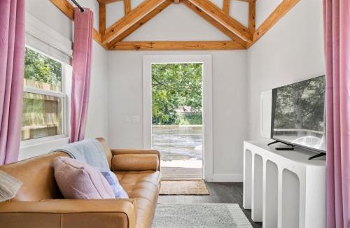 Sylva Apartment | River Run - Riverfront Tiny Home, Trails, and Views!