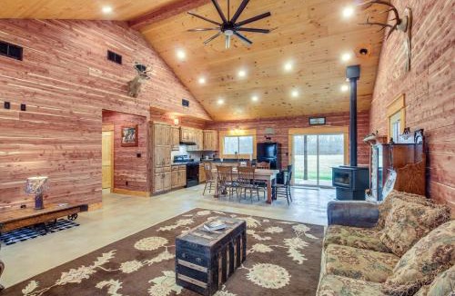 Drexel House | Rural Drexel Cabin on 30 Acres: Unplug + Unwind!