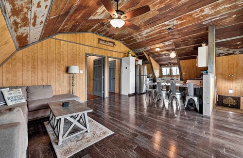Wardensville House | Rustic Barn Retreat w Hot Tub, Game Room & FirePit