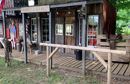 Frontier Resort | Rustic crafted Cowboy Town complete with everything needed for a weekend retreat