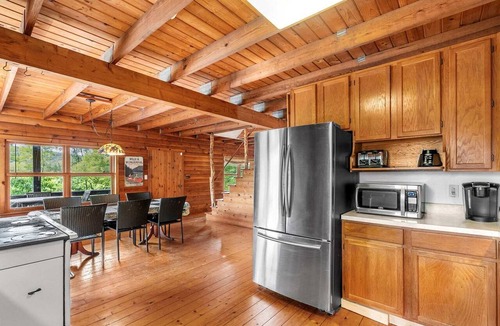 Baker Cabin | Rustic-Modern Mountain Cabin with Private Pond & Fire Pit Near Lost River, Baker, West Virginia
