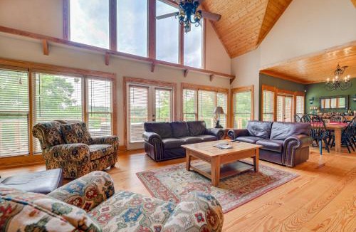 Wedowee House | Secluded Cove & Fire Pit: Lake Wedowee Getaway