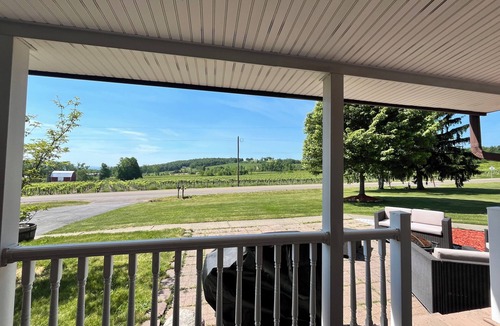 Branchport House | Secluded Finger Lakes 3BR Retreat Near Keuka Lake with Vineyard Views