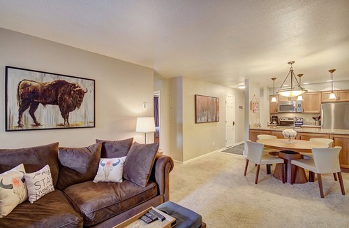 Peak 8 Condo | Ski In-Out! Snowflake Chair and Town Access!