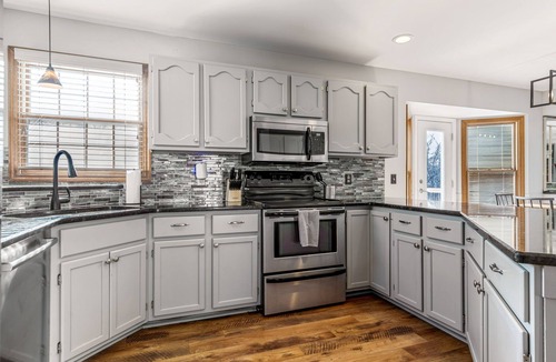 Weldon Spring Heights House | Spacious Home with Pool and Hot Tub