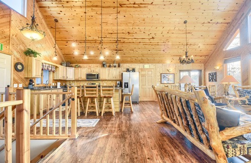Lead Cabin | Spacious Property Near Deer Mountain and Snowmobile/ATV Trails!