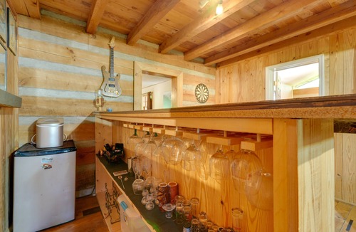 Greene County Cabin | Spacious Yard + Fire Pit: Afton Family Cabin!