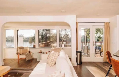 Willow Creek Apartment | Stay right on the water with this 2 bedroom 1.5 bath charming stay!