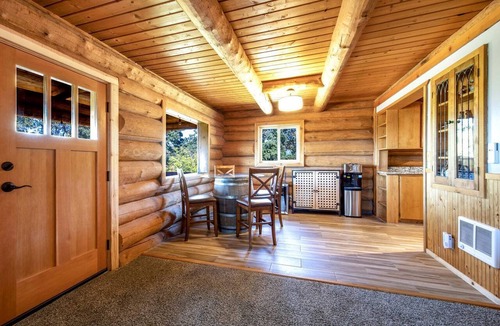 Lyle Cabin | Stunning Cabin Retreat with Sauna, Book Library and Incredible Game Room in Lyle, Washington