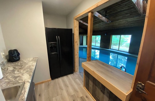 Rice Lake House | The Castle on Lake Montanis - Indoor Pool & Arcade House