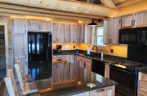 Amherst Cabin | The NEW Damon Pond Log Cabin