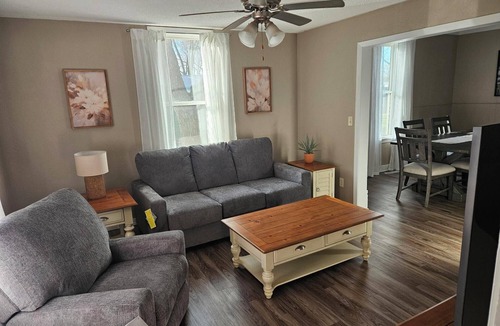 Slayton House | The Stuga - 2-bedroom house in lovely Slayton, located by a park.