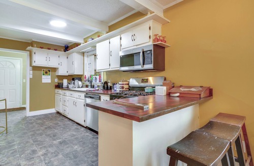 Burlington House | Tranquil Lakefront Home w/Sunroom in Burlington