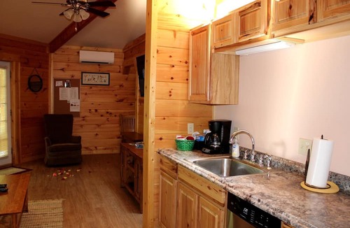 Hico Cabin | Unique Wooden Yurt Rental for a Vacation near Beckley, West Virginia