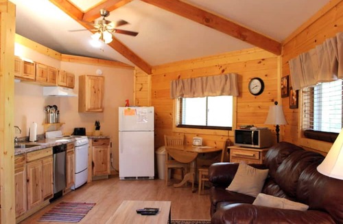 Hico Cabin | Unique Wooden Yurt Rental for a Vacation near Beckley, West Virginia