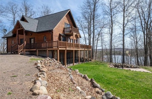 Reserve House | UTV Trail Access Log Retreat 42 Acres Sleeps 10 Dog Friendly RV Hookup