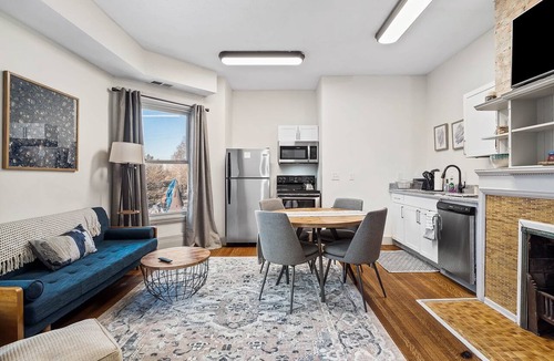 Hough Apartment | Victorian Estates | Sun Soaked 1BR | Close to CCF