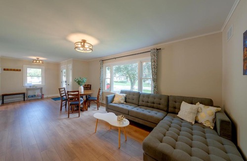 McHenry House | Walk to Beach! McCullom Lake Family Getaway