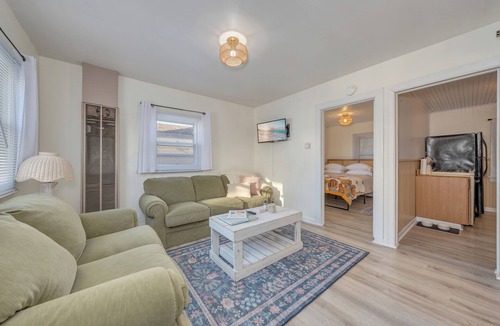 Wildwood Crest Cottage | Walk to the beach or Sunset Lake with a front yard and Pet-Friendly!