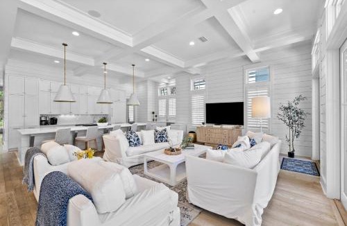 Beach District House | WaterColor Luxury on 30A! 63 Western Lake, Park District, Pool, 7 Bdrms, Slps 16 home
