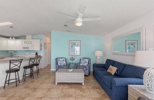 Cudjoe Key House | Waterfront 2BR in Venture Out with 35' Dock, Pool & Marina Basin Views