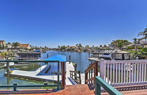 Discovery Bay House | Waterfront Discovery Bay Home: Outdoor Bar & Dock