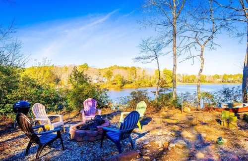 Lancaster House | Waterfront Getaway with Game Room, Kayaks, Perfect for Families