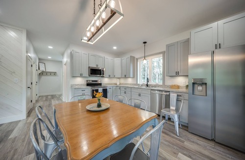 New Albany House | Waterfront Home w/Kayaks, Trails & Petting Zoo!