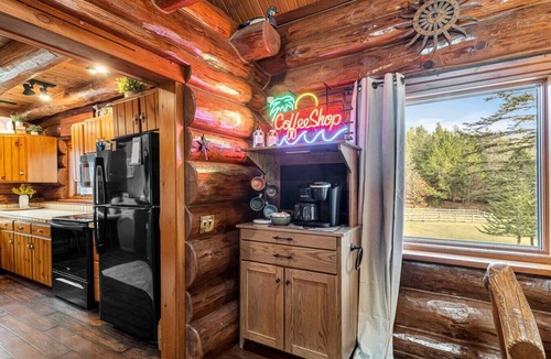 Alma Center Cabin | Whispering Pines/170-Acre Retreat-Pond & Game Room