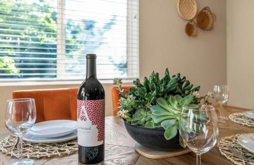 Nut Tree House | Wine Country Garden View Farmhouse with Fire Pit