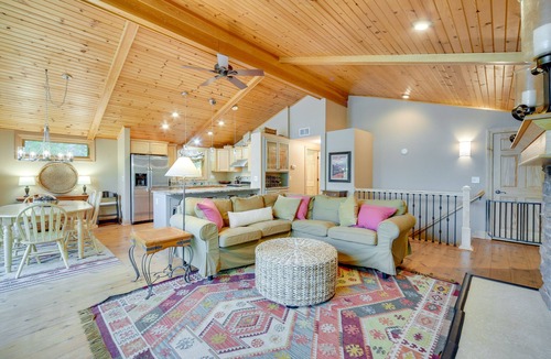 Almelund Cabin | Wisconsin Vacation Rental w/Fire Pit on Long Lake