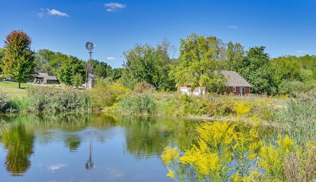 4 Mi to downtown Delphi: Trails & Fishing Pond