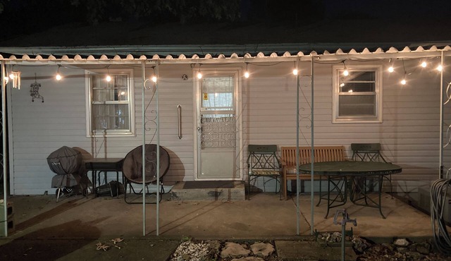 A fun, private place you can relax after a day on the lake or at the racetrack.