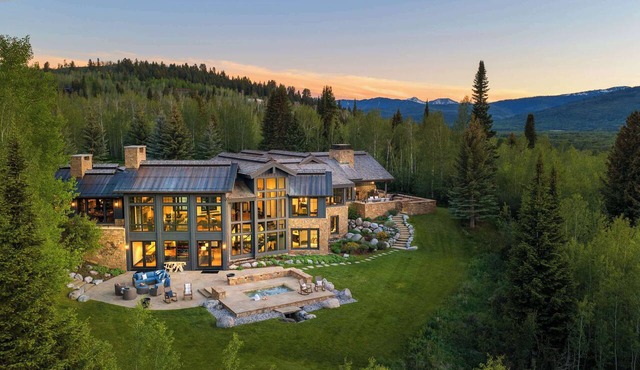Abode at Teton Crest, views, luxury estate in Jackson