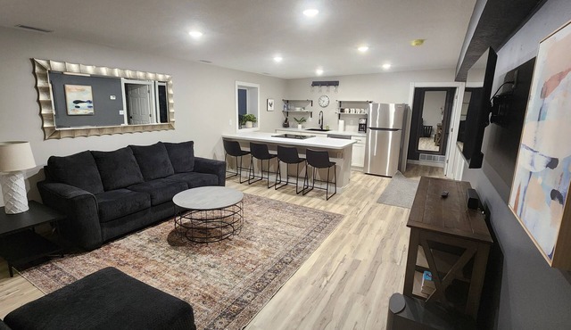 Almost Home Hideaway is a spacious 3 bedroom space for your travel needs