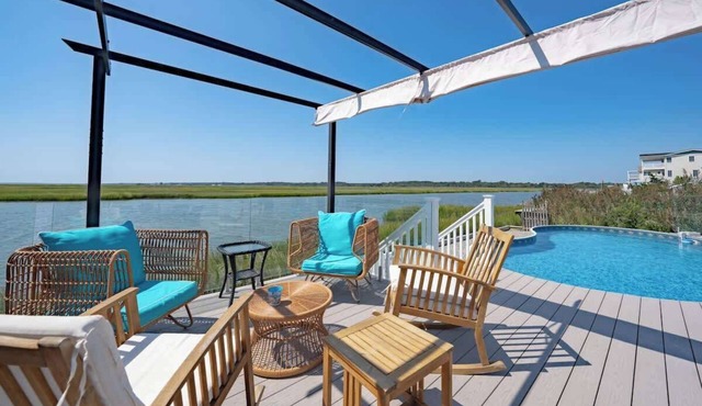 Back Bay Waterfront | Pool, Dock & Amazing Views