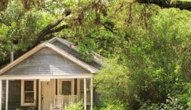 Bluebonnet Bungalow with Private Hot Tub & options to enjoy fun Exotic Animal Safari! in Cat Spring