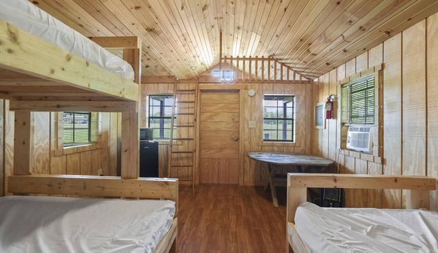 Buckeye Rustic Cabin at Hocking Hills + Largest Bounce Castle in Rockbridge