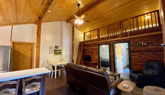 Cedar Loft Suite at Sacred Pines Lodge