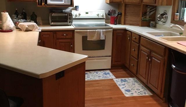 House on two acre wooded lot