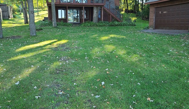 Lake home pontoon included