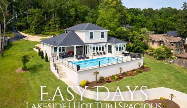 Lakefront Luxury | Pool | Hot Tub | Fire Pit | 5BR
