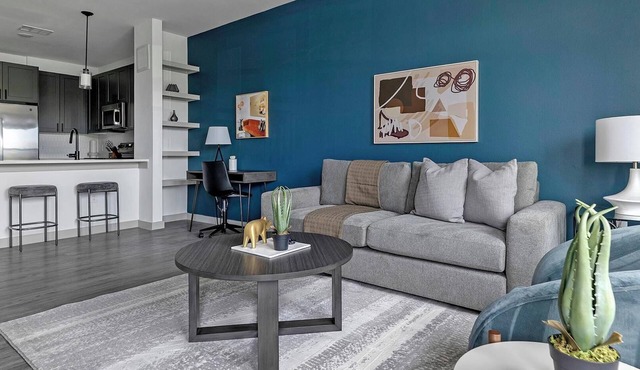 Landing | Beautiful 1BD, Rooftop Lounge, Gym