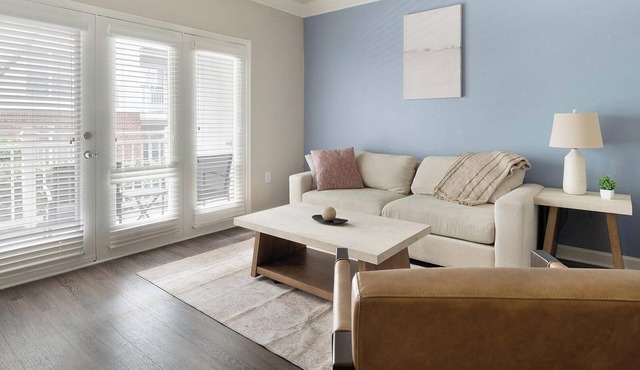 Landing | Modern 1BD, Gym, Courtyard