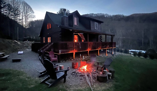 Log Cabin Mountain View