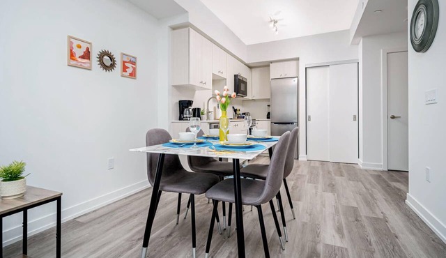 Modern High-Rise 24th Floor Condo w Private Patio