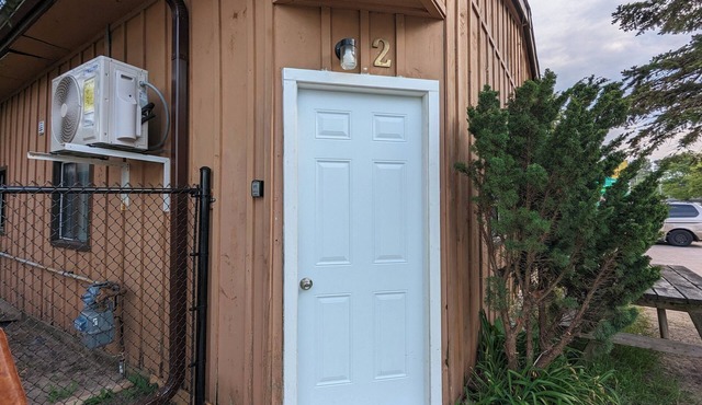 Modern Tiny Wood Cottage #2 Camping style Cottages 5 minutes to the beach!