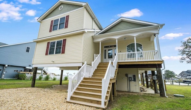 New canalfront home by Seaside Vacations & Sales