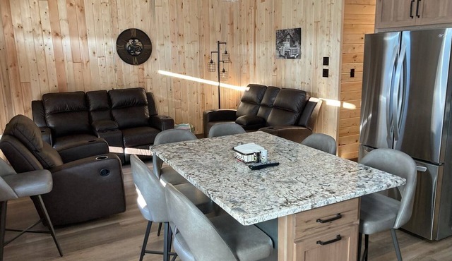 Newly built in Devils Lake, Perfect for Fishing or Relaxing in Devils Lake